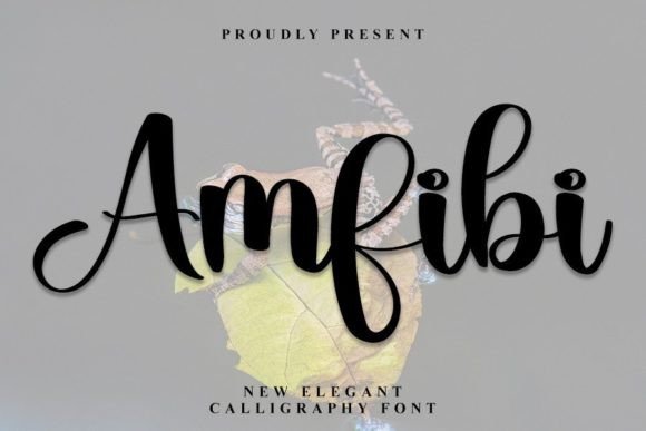 Amfibi: A Handwritten Font That Elevates Digital Branding