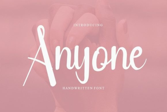 Anyone: A Versatile Handwritten Font