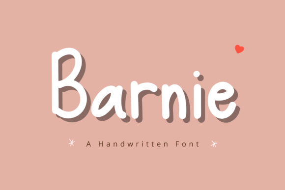 Barnie: A Handwritten Font for Creative Campaigns