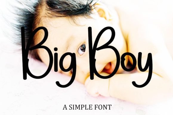 Big Boy Font: A Luxurious Script for Designers