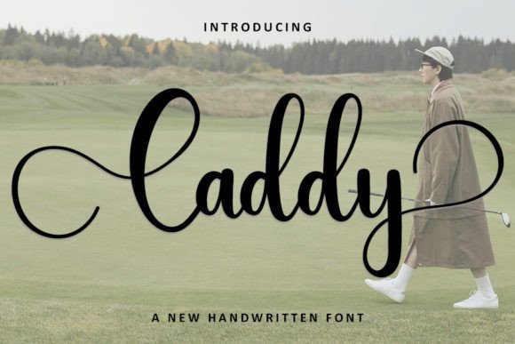 Caddy: A Stylish Handwritten Font