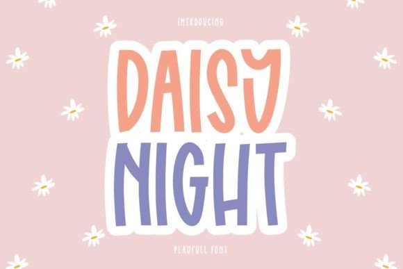 Daisy Night: A Handwritten Font for Creative Expression