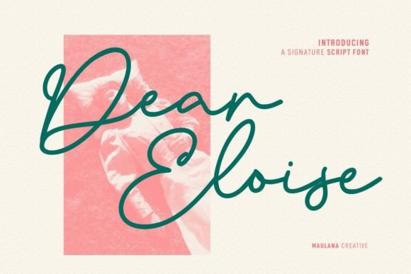 Dear Eloise Font Review