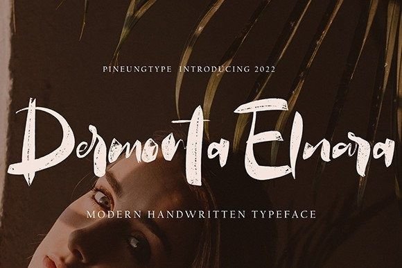 Dermonta Elnara: A Marker-Board Script Font