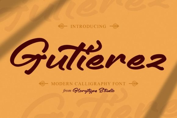 Gutierez: A Script Font for Real Design Work