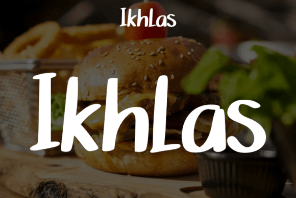Ikhlas Font for Creative Projects