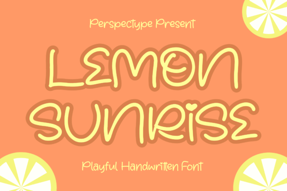Lemon Sunrise Font for Bold Campaigns