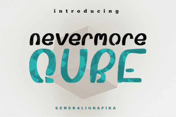 Nevermore Qube: A Font for Bold Branding