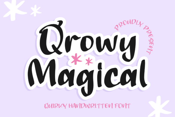 Qrowy Magical: A Quirky Font for Business Branding