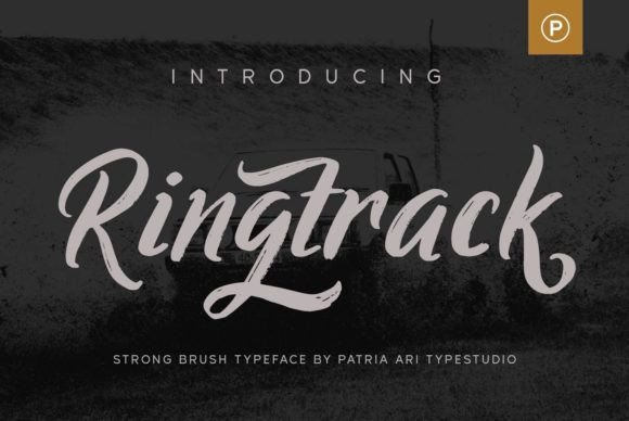 Ringtrack: A Handwritten Font for Professional Branding
