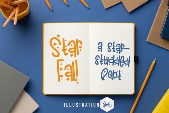 Star Fall Font Review